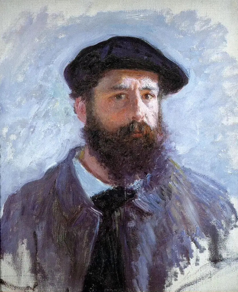 Autoritratto con basco - Claude Monet