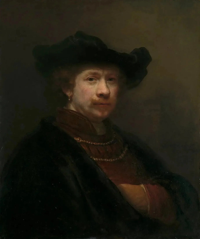 Ritratto dell'artista, dipinto nel 1641 - Rembrandt