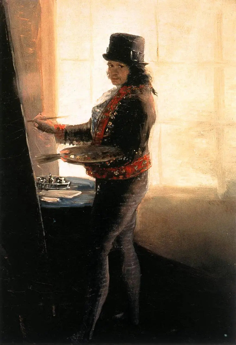 Autoritratto nell'atelier - Francisco de Goya