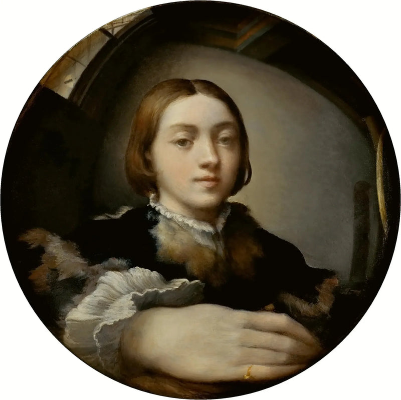 Autoritratto in uno specchio convesso - Parmigianino
