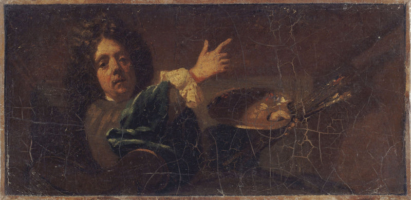Autoritratto di Jean-Baptiste Jouvenet - Jean-Baptiste Jouvenet
