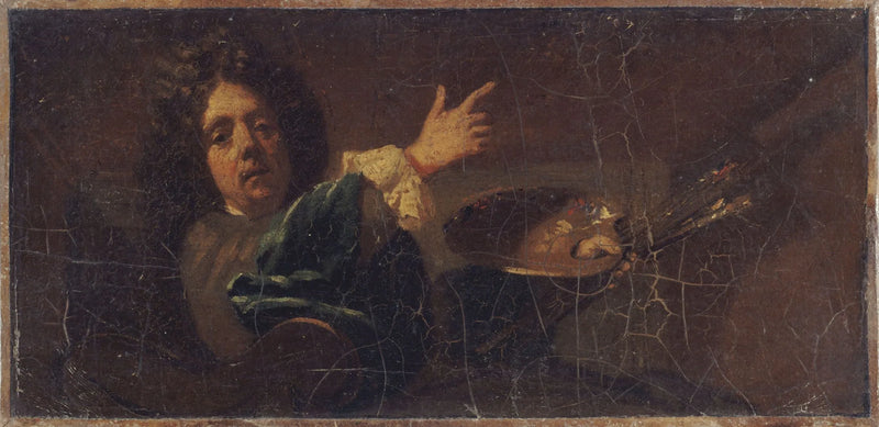 Autoritratto di Jean-Baptiste Jouvenet - Jean-Baptiste Jouvenet