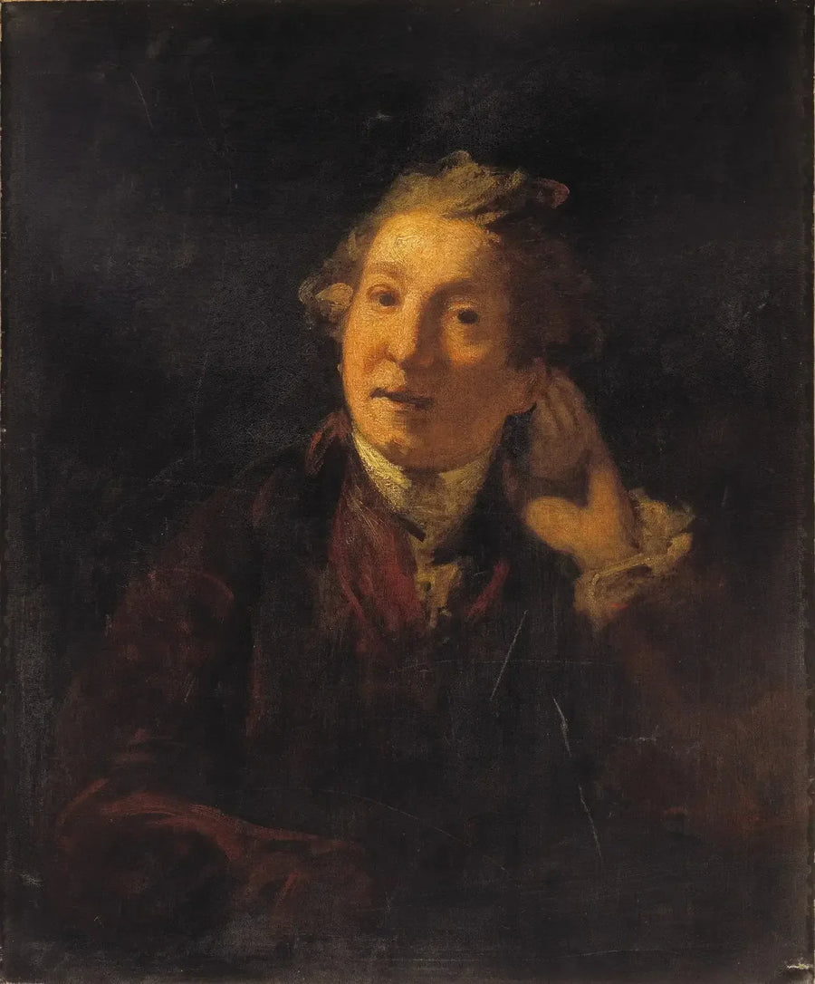 Autoritratto dell'artista in uomo sordo - Joshua Reynolds