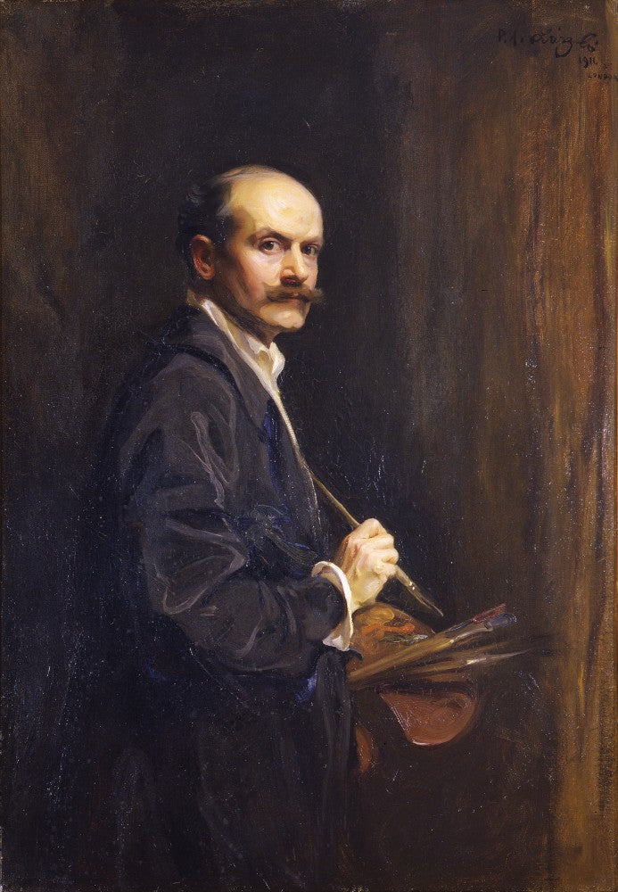 Autoritratto di Philippe Alexius Löszlöð di Lombos - Philip de Löszlöð