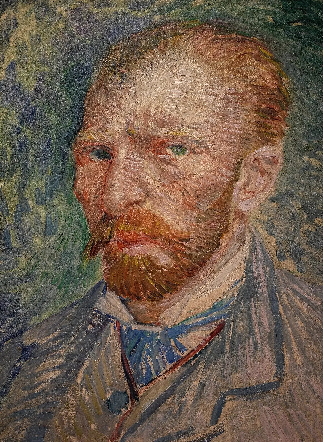 Autoportrait de Vincent van Gogh - Vincent van Gogh image 1 tableau peint à l’huile sur toile