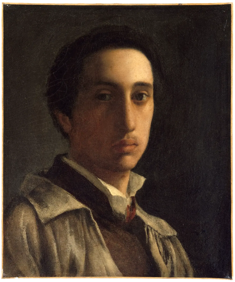 Autoritratto - Edgar Degas