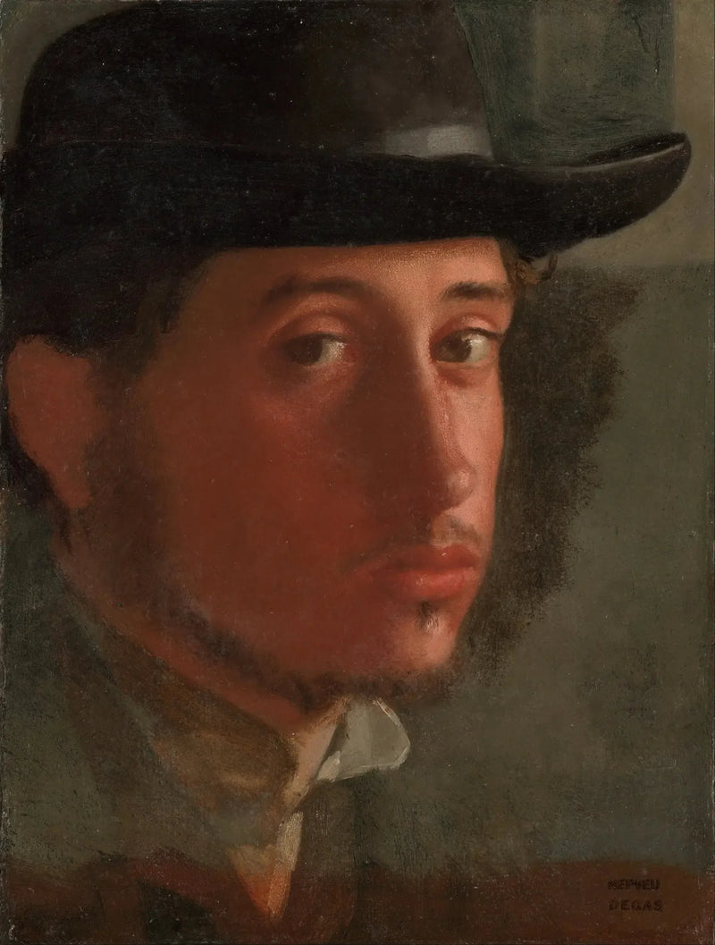 Autoritratto - Edgar Degas