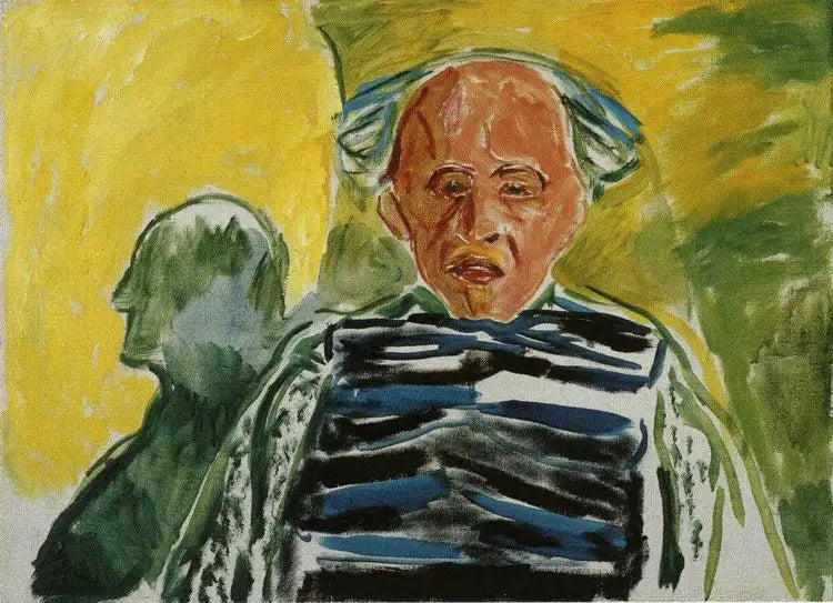 Autoritratto - Edvard Munch