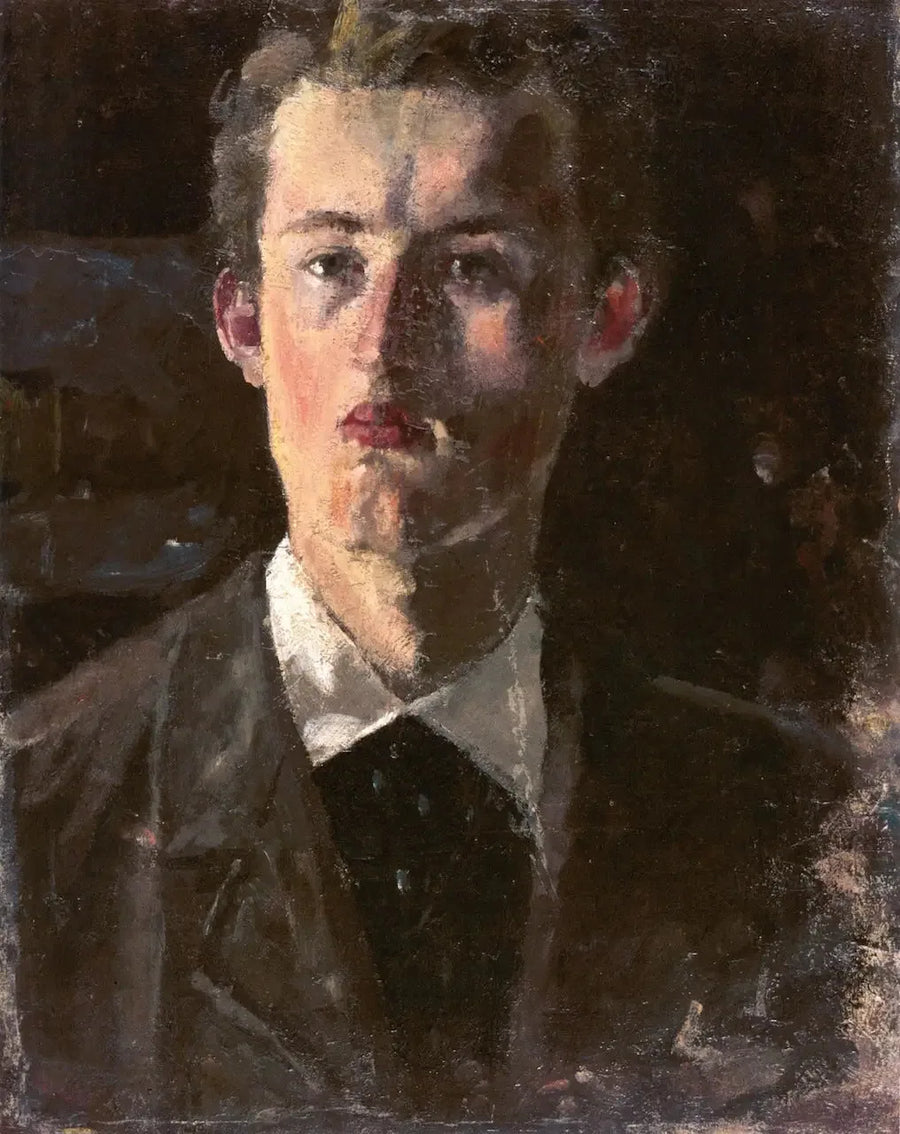 Autoritratto - Edvard Munch