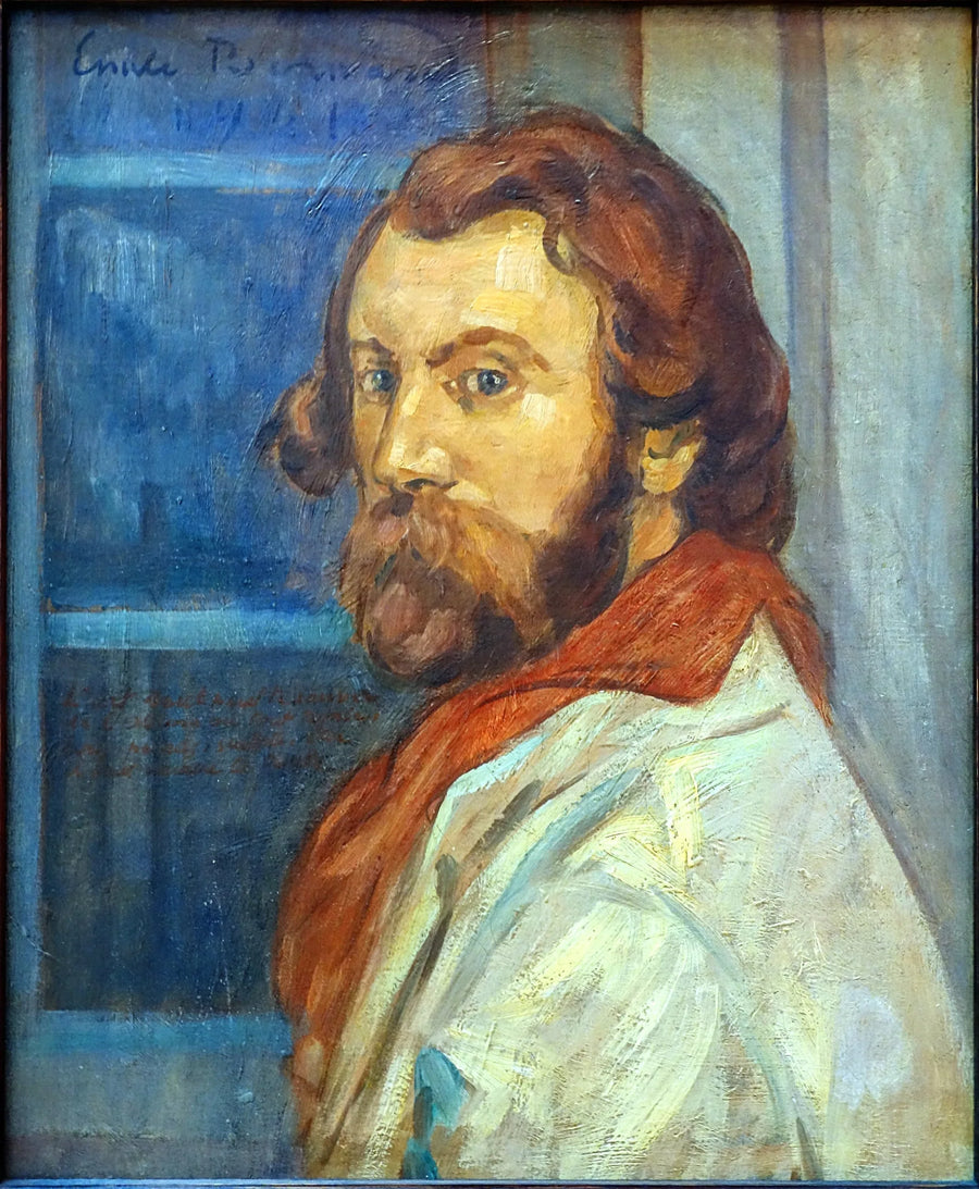 Autoportrait - Émile Bernard image 1 copie de tableau peinte à la main