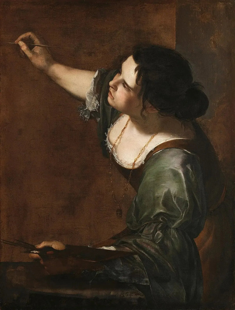 Autoritratto in allegoria della pittura - Artemisia Gentileschi