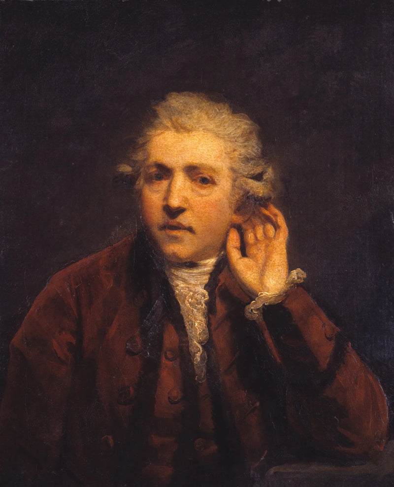 Autoritratto di uomo sordo - Joshua Reynolds
