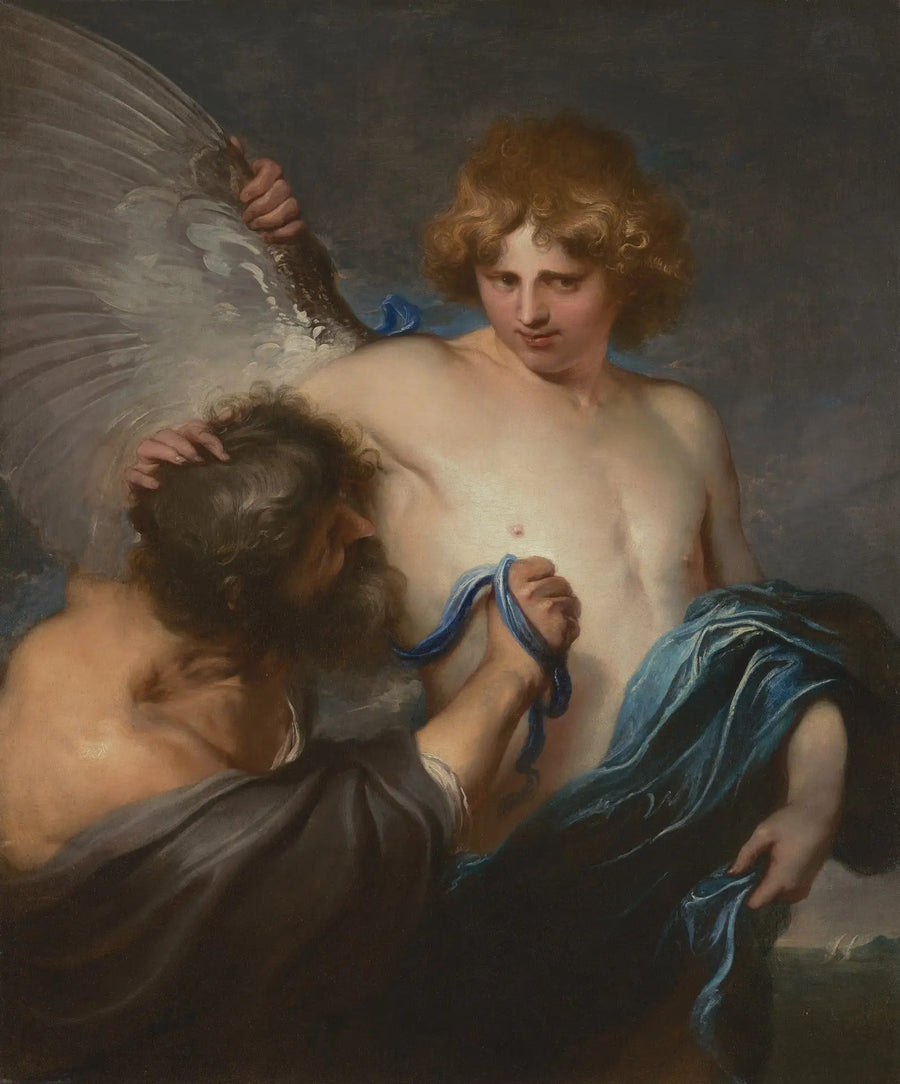 Autoritratto con Icaro e Dedalo - Antoine van Dyck