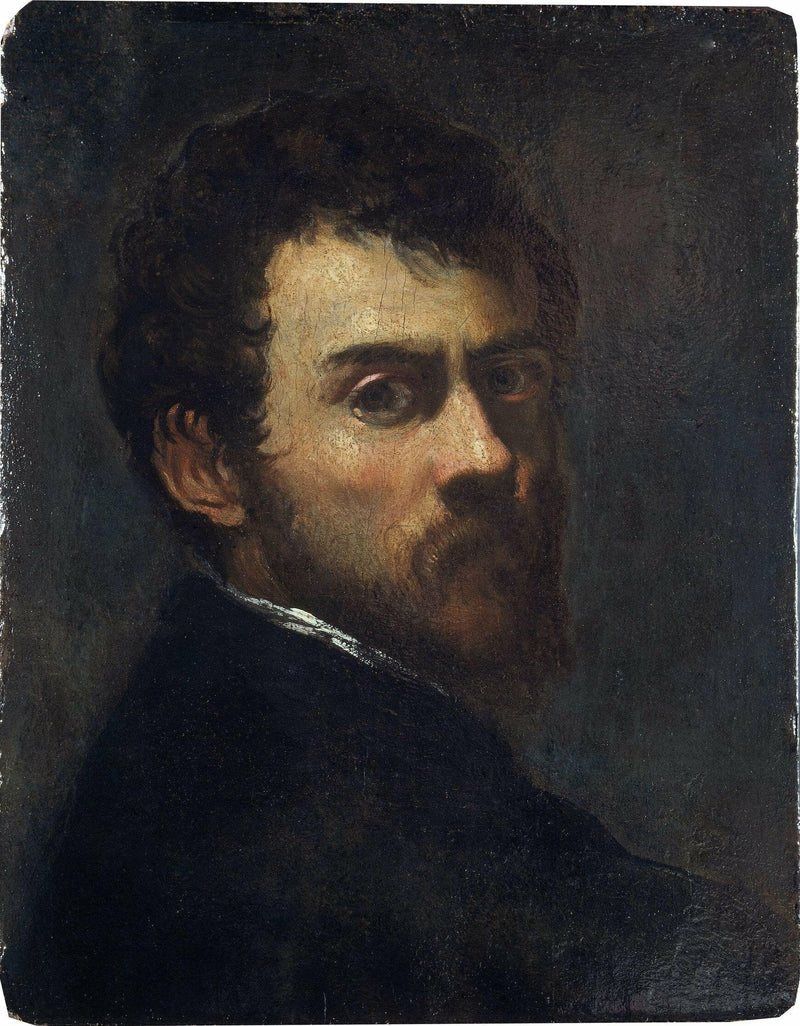 Autoritratto in giovane uomo - Jacopo Tintoretto