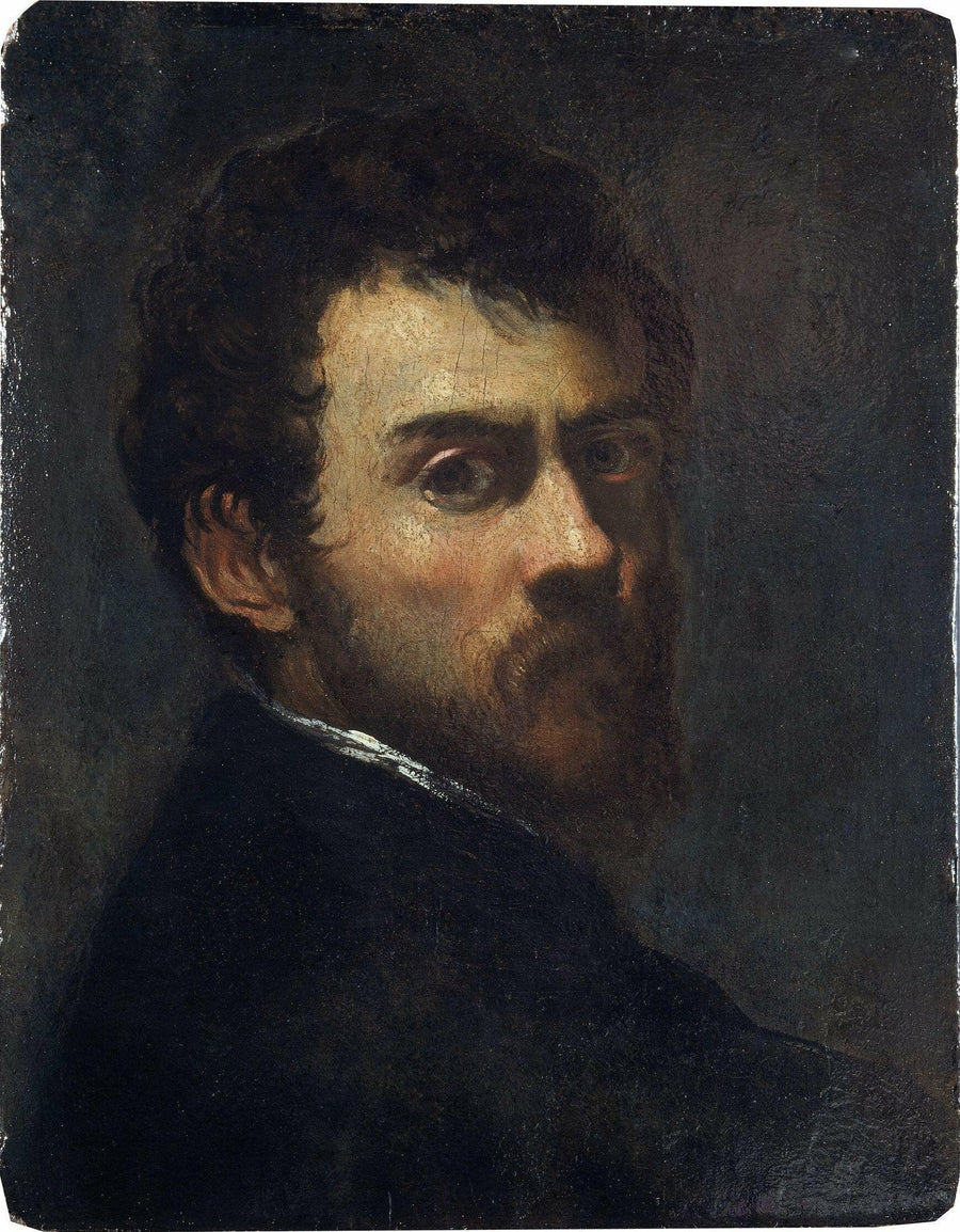 Autoritratto in giovane uomo - Jacopo Tintoretto