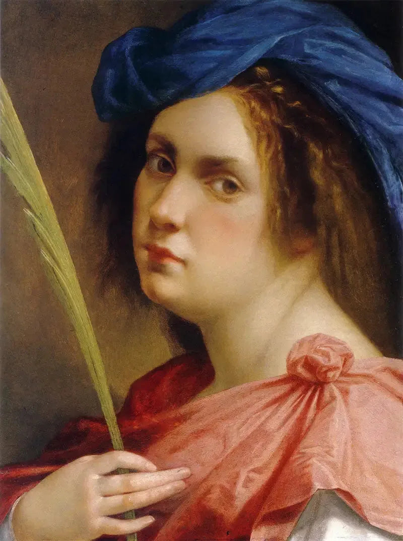 Autoritratto in martire - Artemisia Gentileschi