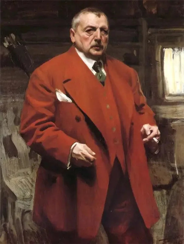 Autoritratto in rosso - Anders Zorn