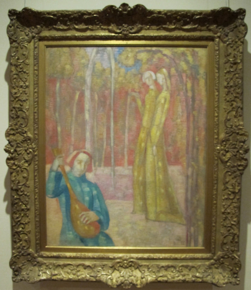 Autoritratto come trovatore - Émile Bernard