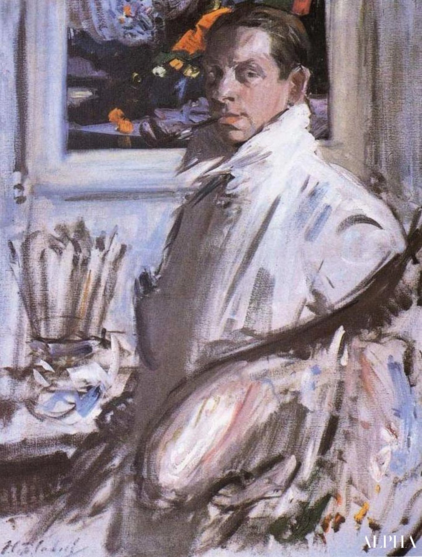 Autoritratto - Francis Cadell - Riproduzioni di quadri e dipinti di alta gamma