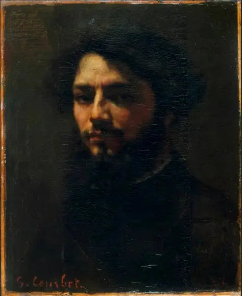 Autoritratto - Gustave Courbet