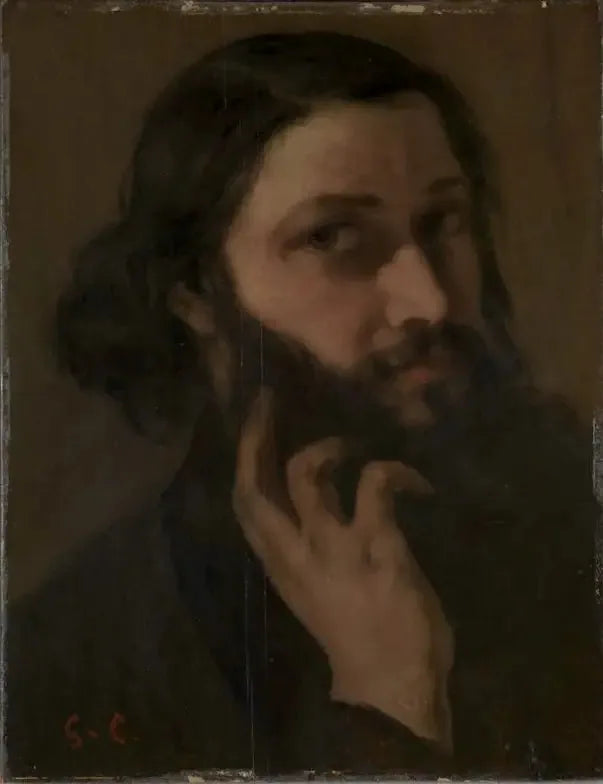 Autoritratto - Gustave Courbet