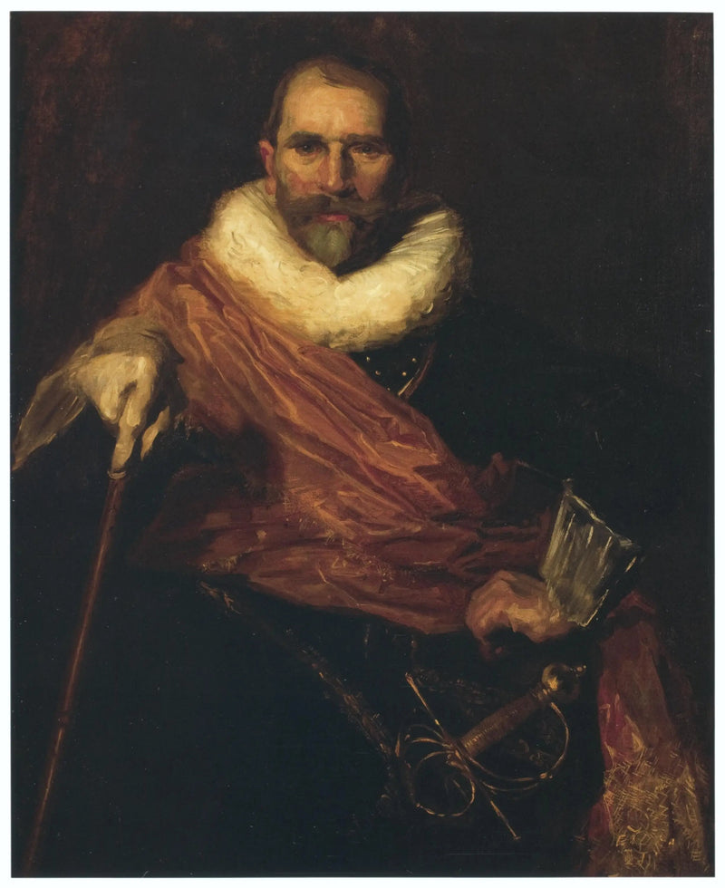 Autoritratto vestito in Johan Claesz Loo di Frans Hals - William Merritt Chase