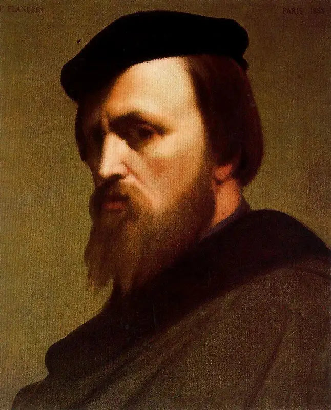 Autoritratto - Hippolyte Flandrin