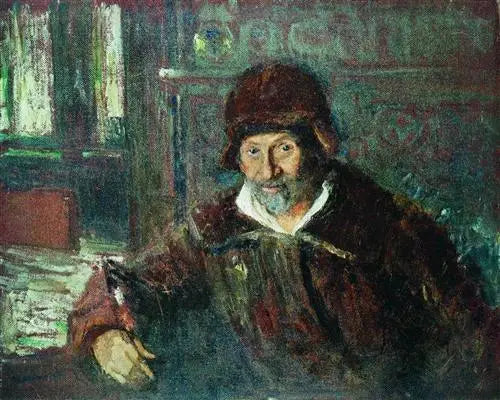 Autoportrait - Ilya Repin - Alpha Reproduction