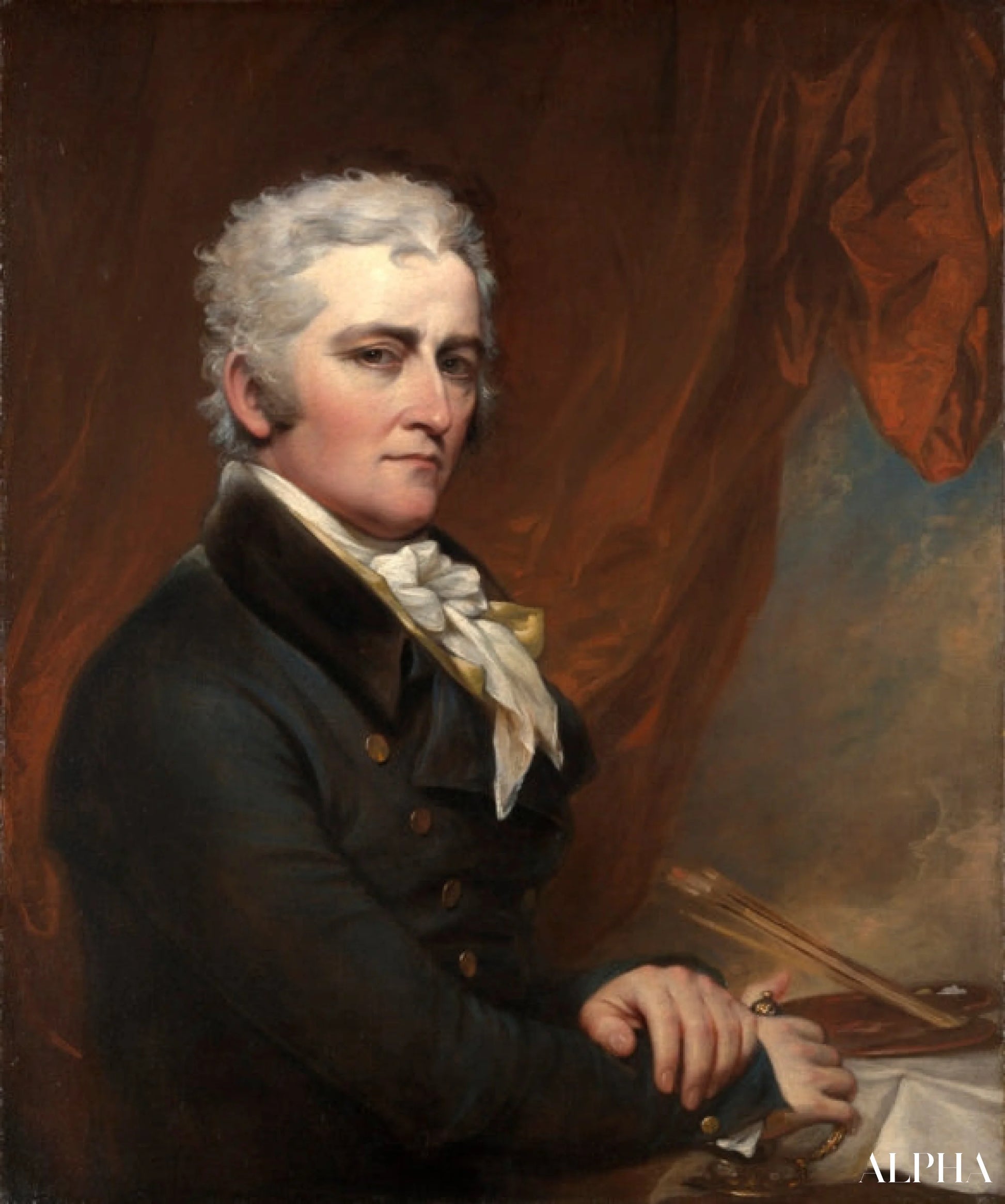 Autoritratto - John Trumbull - Riproduzioni di quadri e dipinti di alta gamma