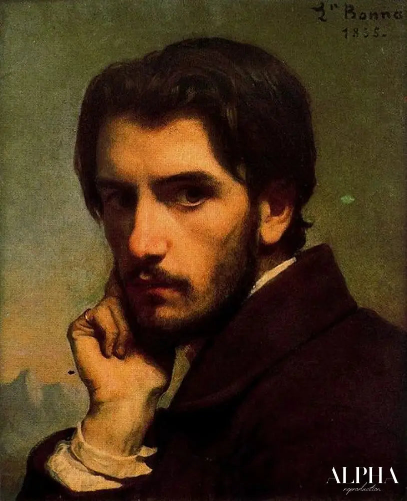 Autoportrait - Léon Bonnat - Reproductions de tableaux et peintures haut de gamme