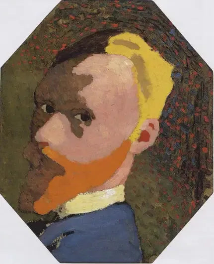 Autoritratto ottagonale - Édouard Vuillard