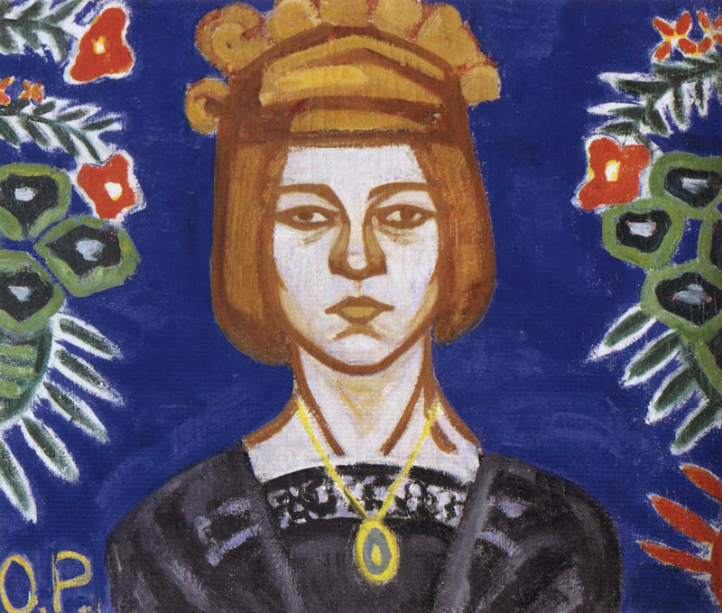 Autoportrait - Olga Rozanova