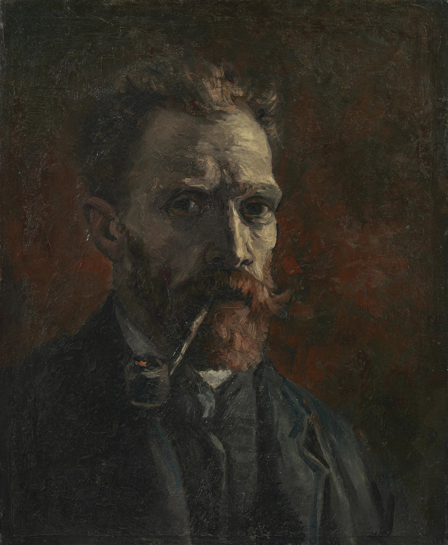 Autoritratto con la pipa - Vincent van Gogh