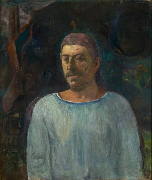 Autoritratto vicino al Golgota - Paul Gauguin