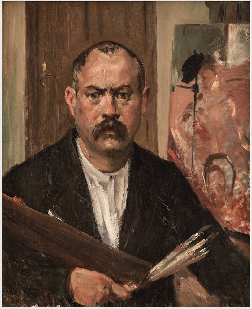 Autoritratto senza colletto - Lovis Corinth