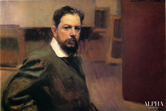 Autoportrait - Sorolla - Reproductions de tableaux et peintures haut de gamme