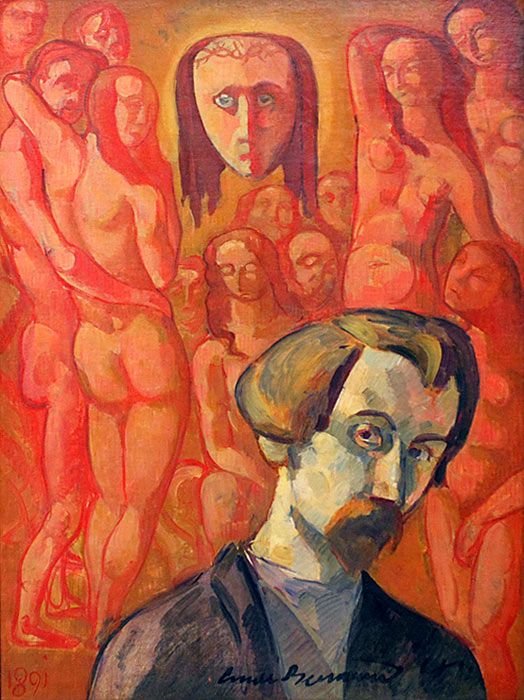 Autoritratto simbolico - Émile Bernard