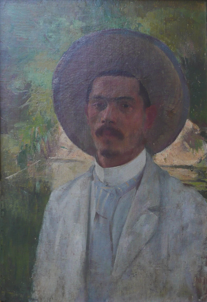 Autoritratto intorno al 1890 - Eliseu Visconti