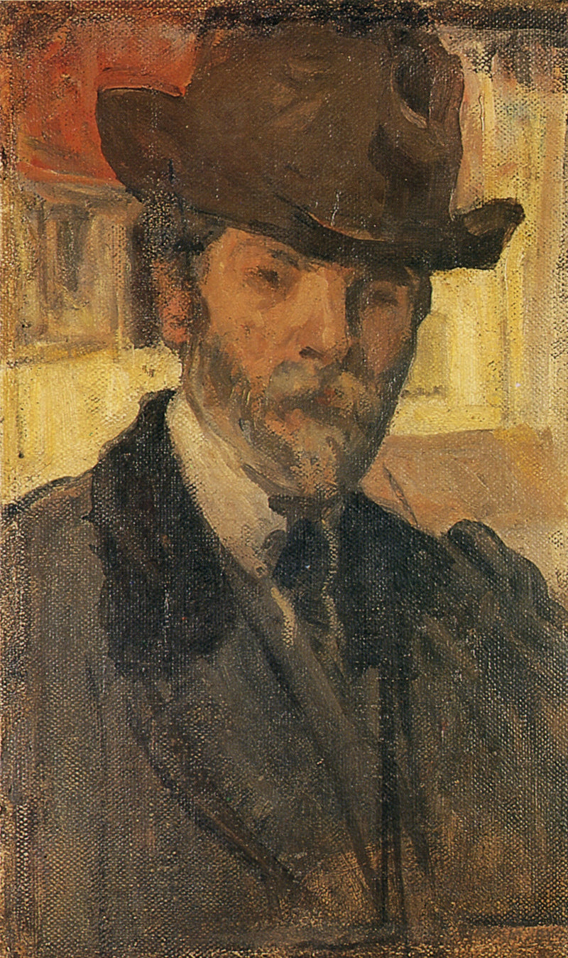 Autoritratto intorno al 1918 - Eliseu Visconti