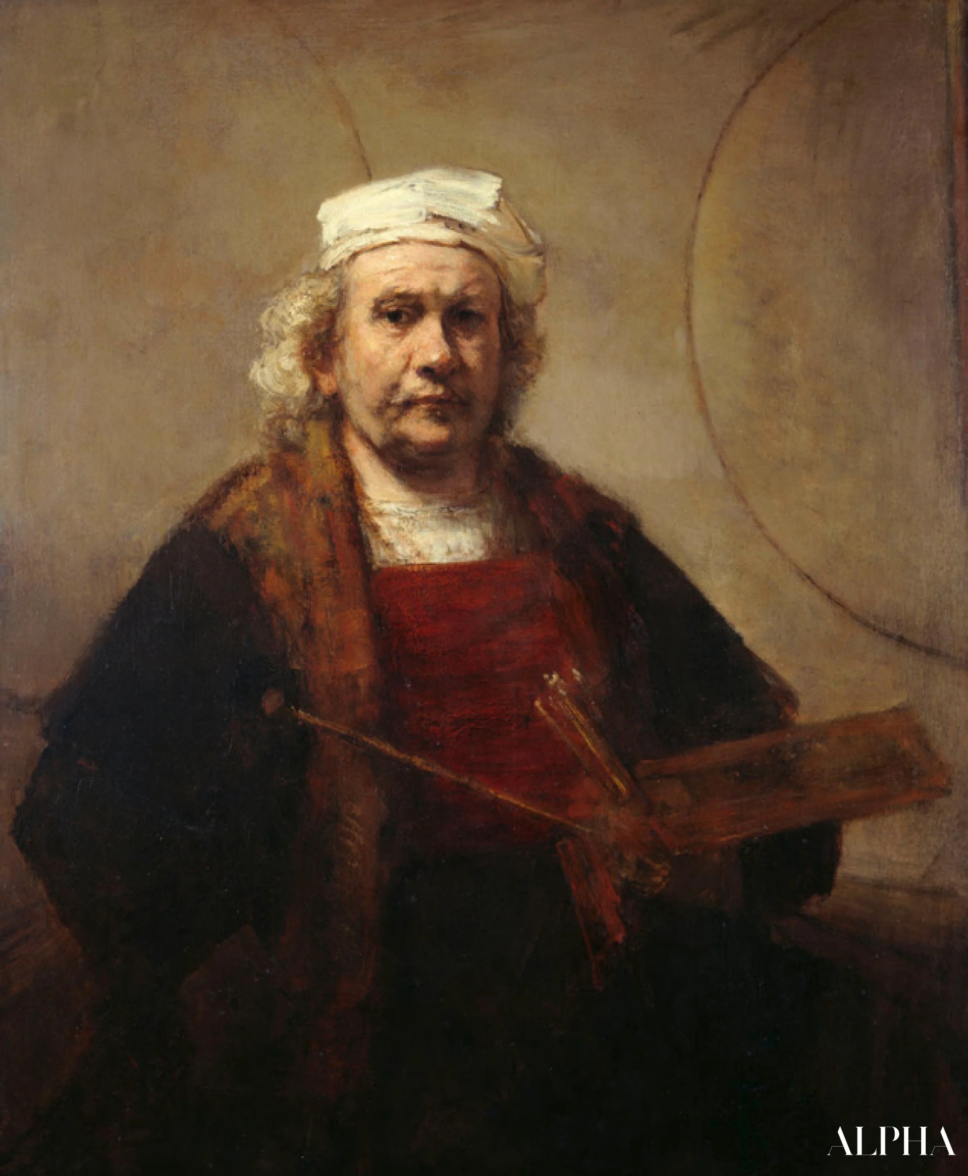 Autoportraits de Rembrandt - Rembrandt van Rijn - Reproductions de tableaux et peintures haut de gamme