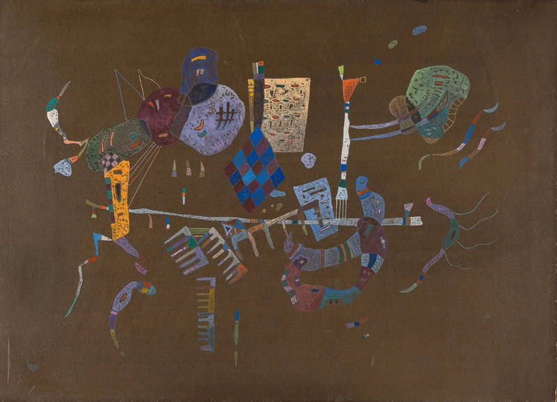 Intorno alla linea - Vassily Kandinsky