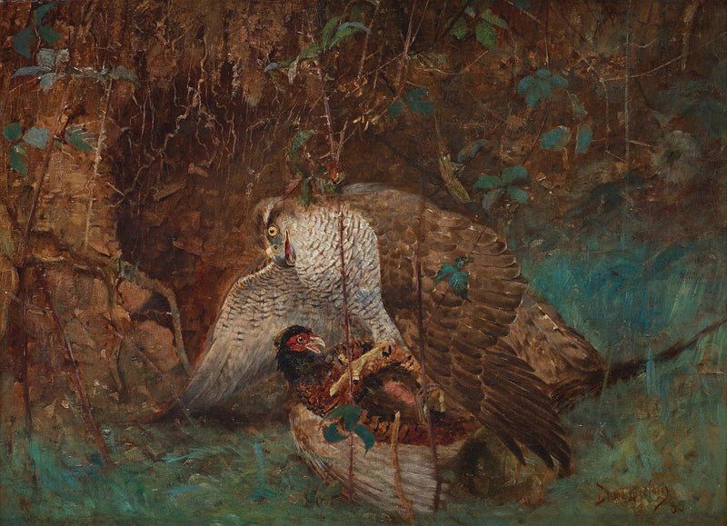 Intorno ai colombacci e al fagiano - Bruno Liljefors