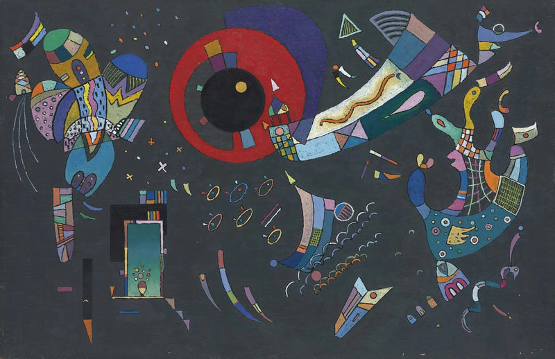 Attorno al cerchio - Vassily Kandinsky