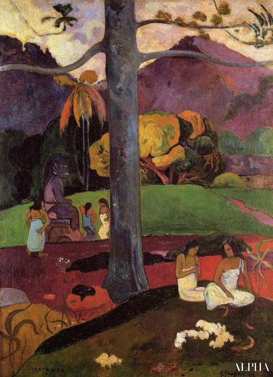 Autrefois - Paul Gauguin - Reproductions de tableaux et peintures haut de gamme