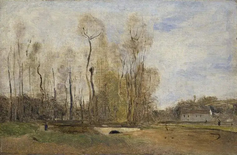 Auvers-sur-Oise : La cavalla a Daubigny - Jean-Baptiste Camille Corot