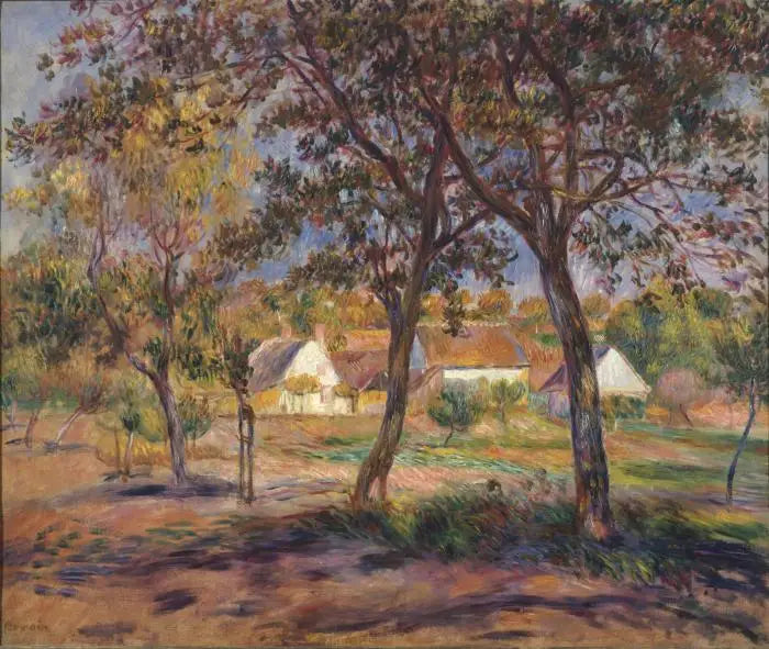 Nei dintorni di Pont-Aven - Pierre-Auguste Renoir