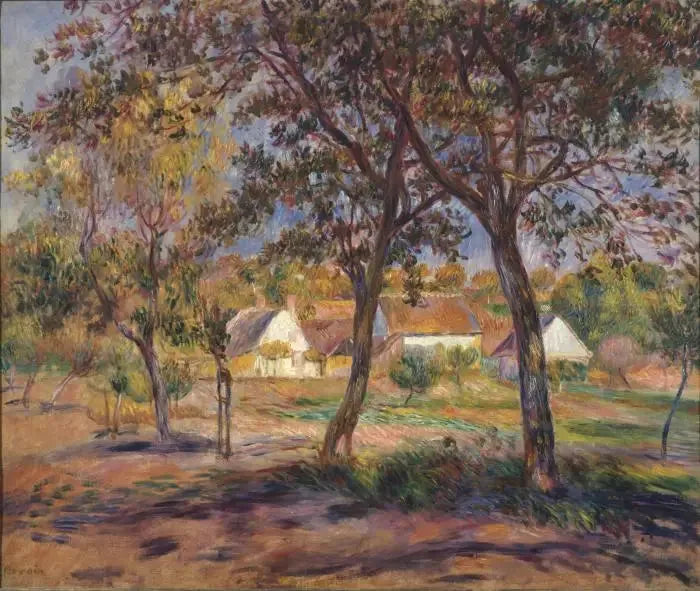 Nei dintorni di Pont-Aven - Pierre-Auguste Renoir