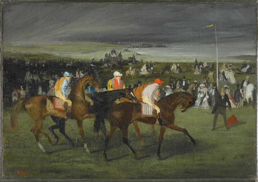 Alle corse, la partenza - Edgar Degas