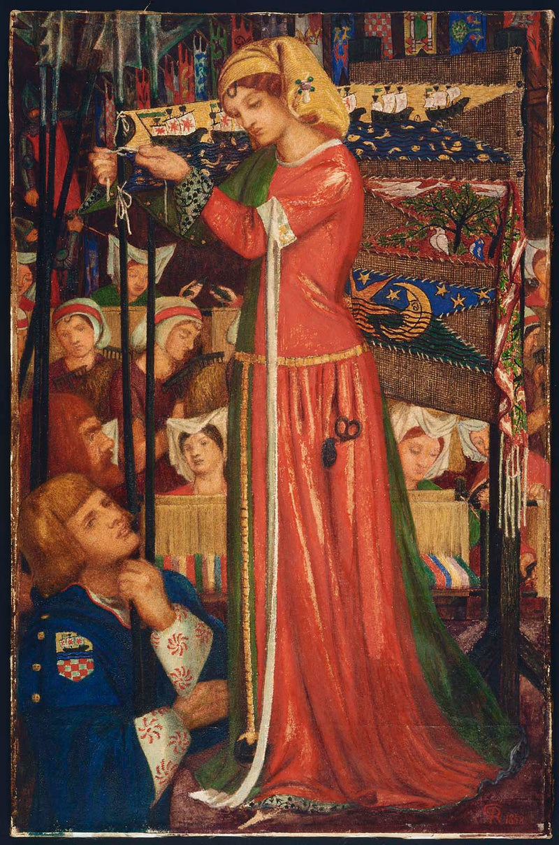 Prima della battaglia - Dante Gabriel Rossetti