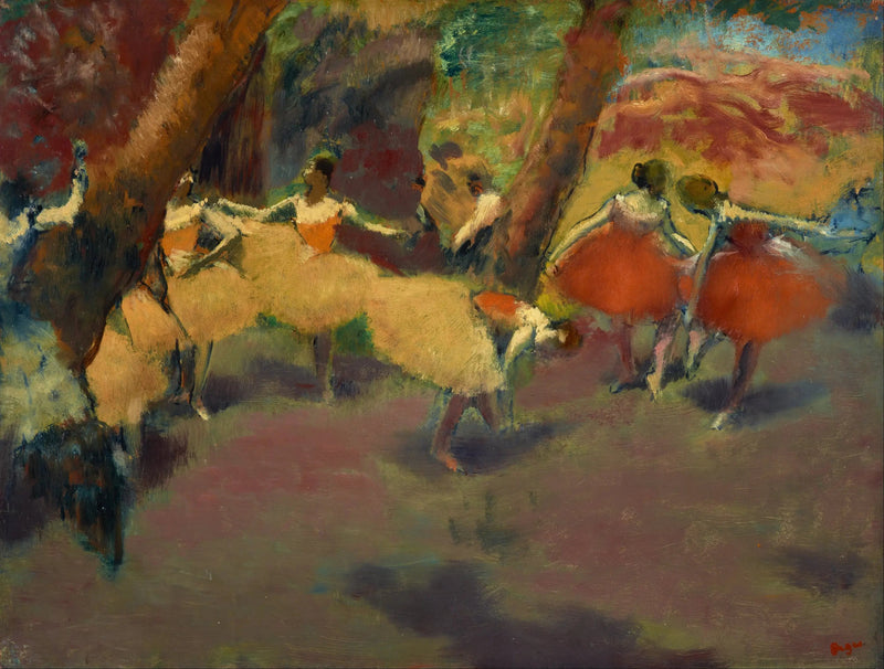 Prima della rappresentazione - Edgar Degas